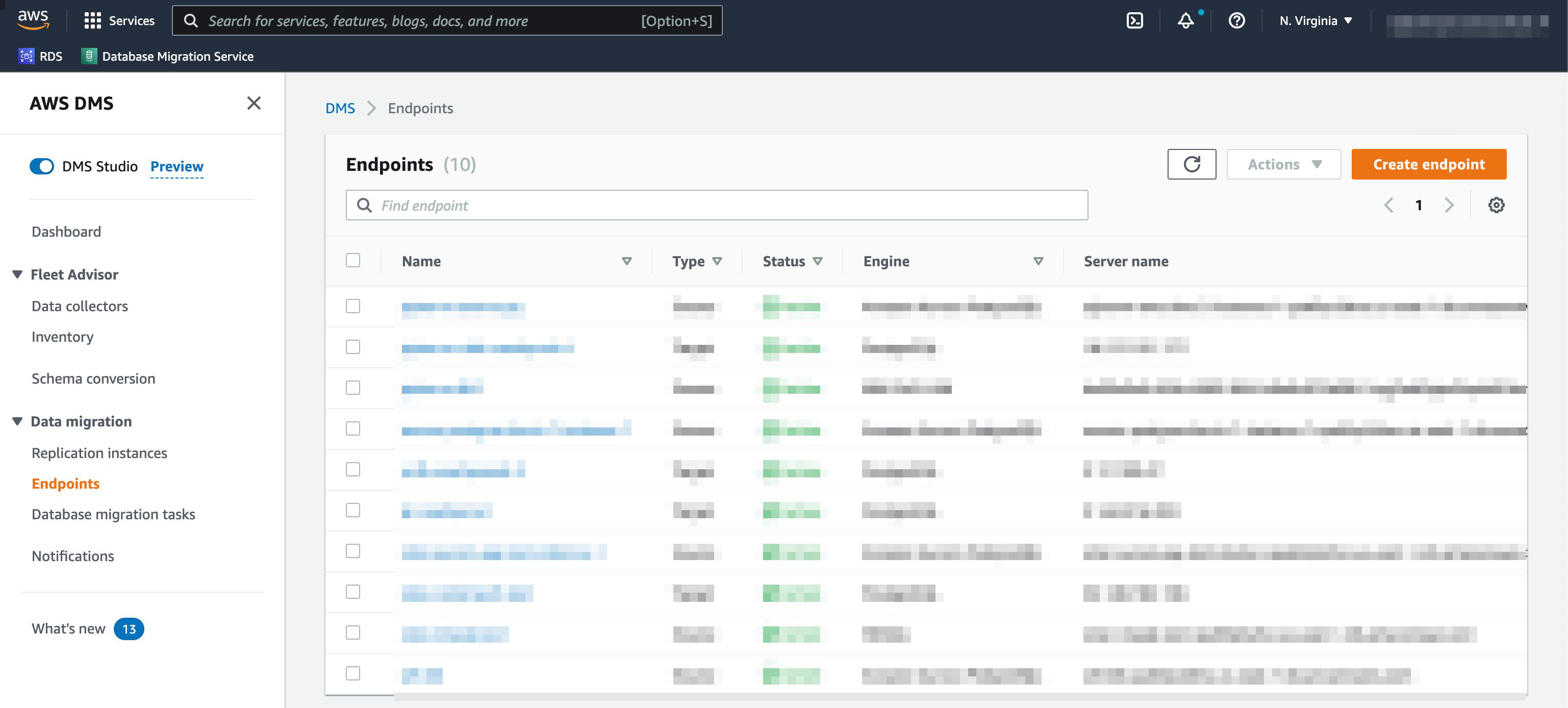 AWS-DMS-Create-Endpoint